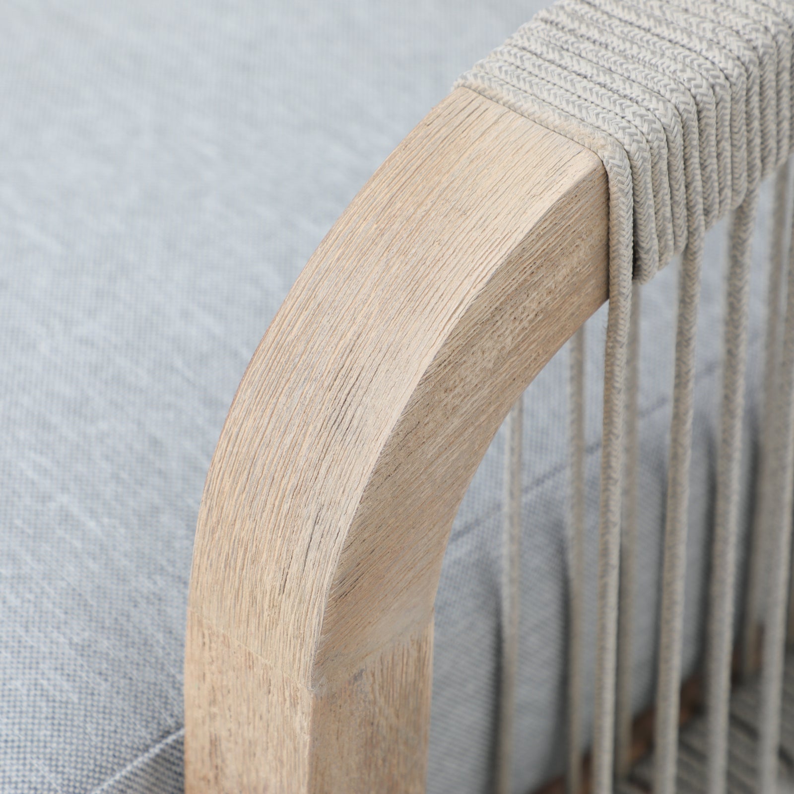 Thalea Wooden Patio Dining Chairs With Cushion